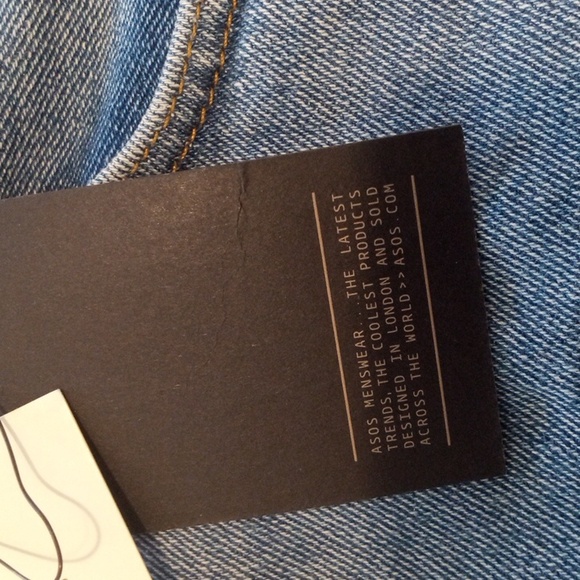 ASOS mens jean shorts - Picture 4 of 8